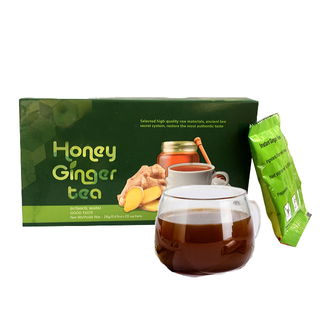 Instant Honey Ginger Tea